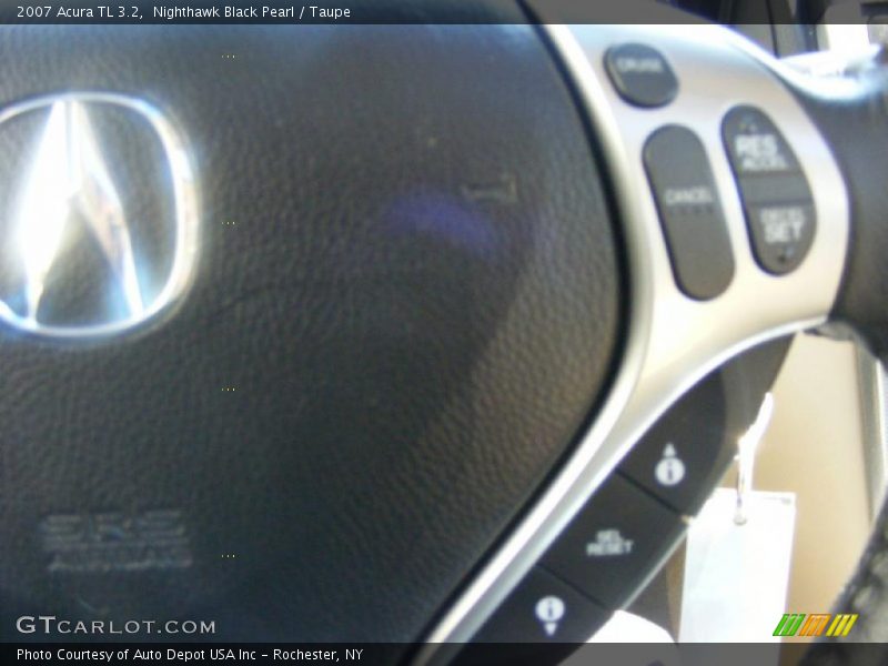 Nighthawk Black Pearl / Taupe 2007 Acura TL 3.2