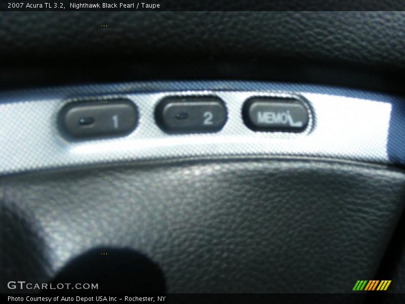 Nighthawk Black Pearl / Taupe 2007 Acura TL 3.2
