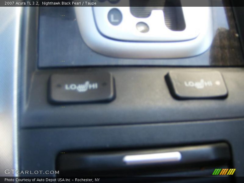 Nighthawk Black Pearl / Taupe 2007 Acura TL 3.2