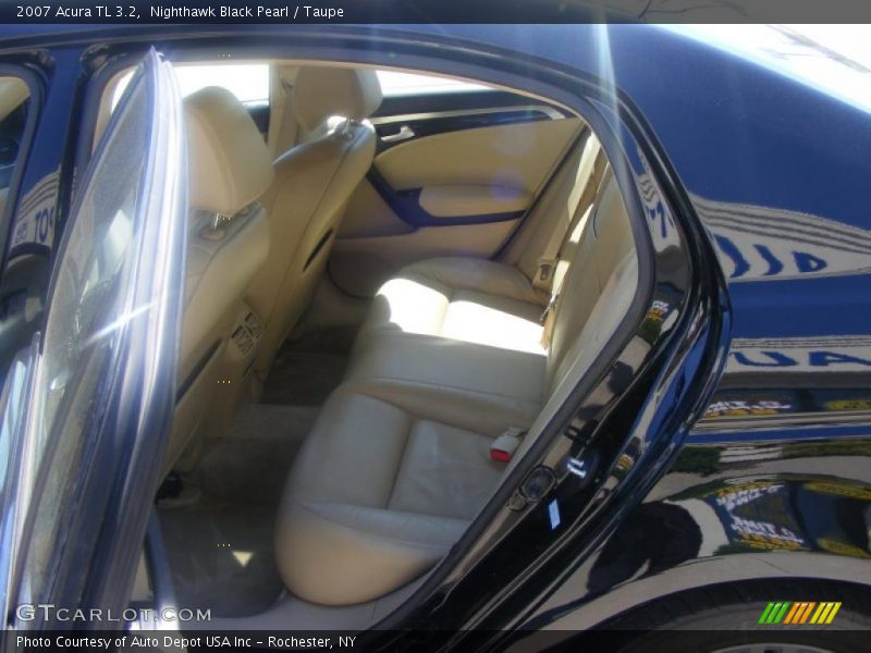 Nighthawk Black Pearl / Taupe 2007 Acura TL 3.2