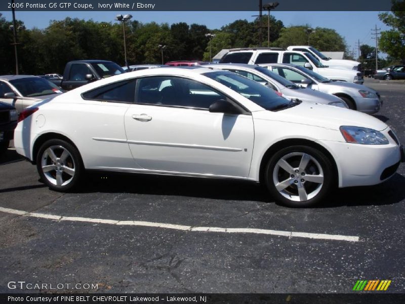 Ivory White / Ebony 2006 Pontiac G6 GTP Coupe