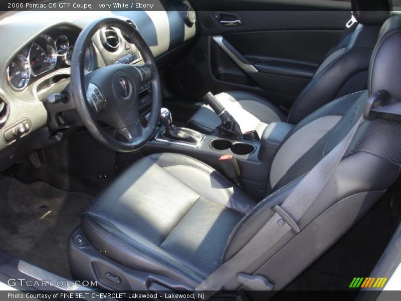 Ivory White / Ebony 2006 Pontiac G6 GTP Coupe