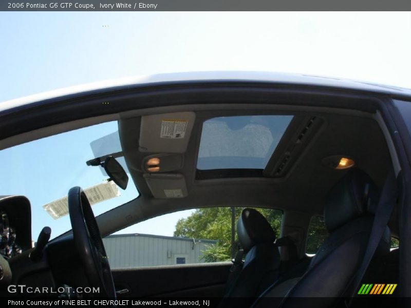 Ivory White / Ebony 2006 Pontiac G6 GTP Coupe