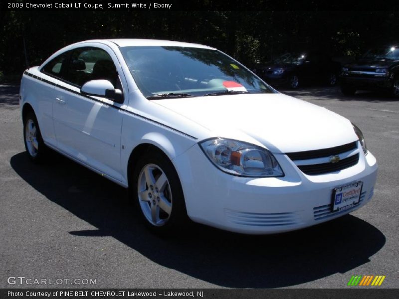 Summit White / Ebony 2009 Chevrolet Cobalt LT Coupe