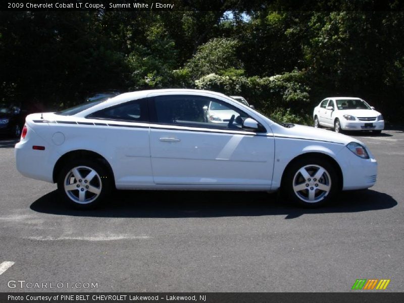 Summit White / Ebony 2009 Chevrolet Cobalt LT Coupe