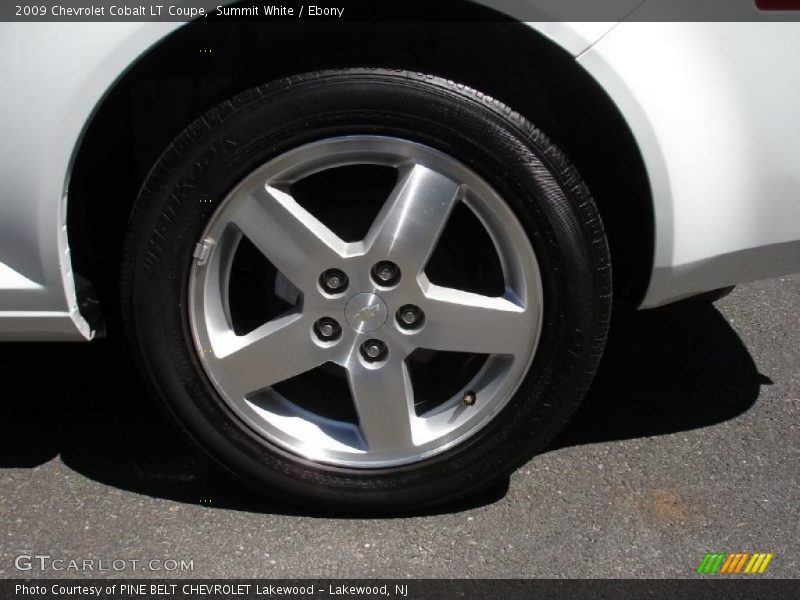 Summit White / Ebony 2009 Chevrolet Cobalt LT Coupe