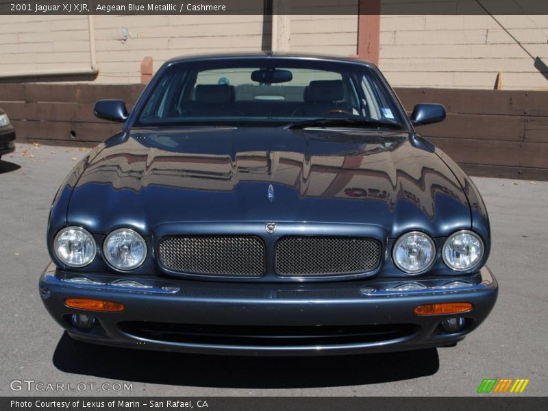 Aegean Blue Metallic / Cashmere 2001 Jaguar XJ XJR