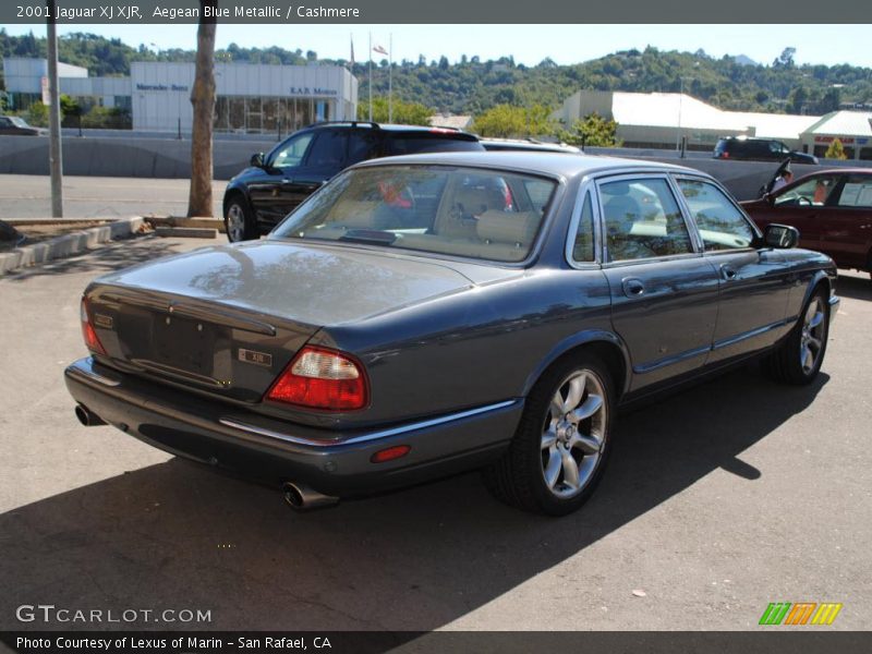 Aegean Blue Metallic / Cashmere 2001 Jaguar XJ XJR
