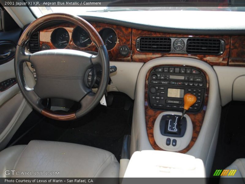 Aegean Blue Metallic / Cashmere 2001 Jaguar XJ XJR