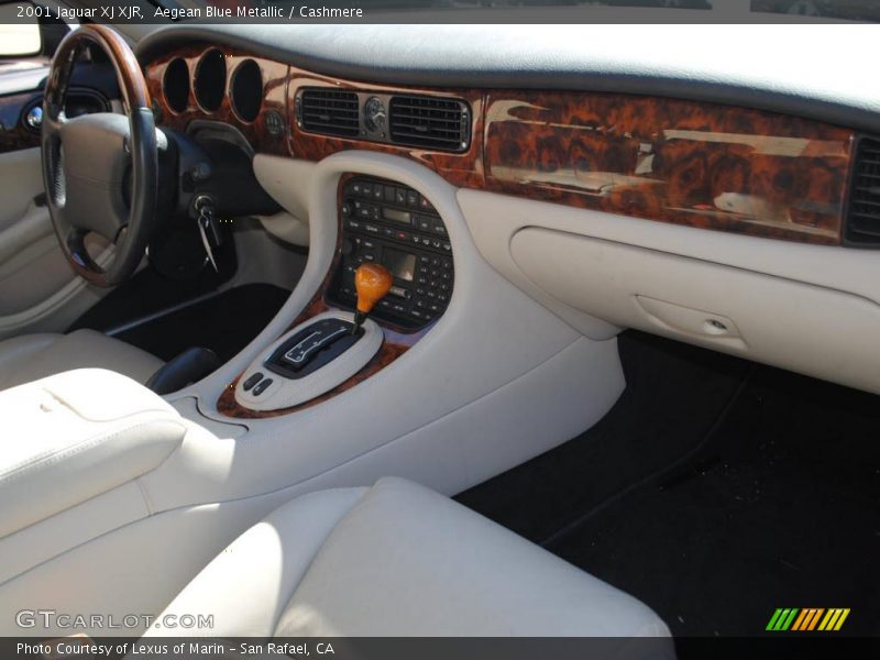 Aegean Blue Metallic / Cashmere 2001 Jaguar XJ XJR