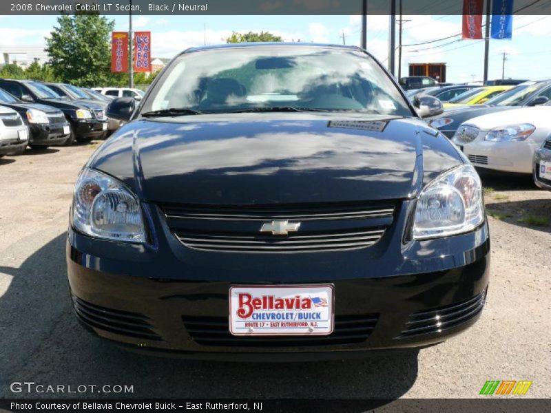 Black / Neutral 2008 Chevrolet Cobalt LT Sedan