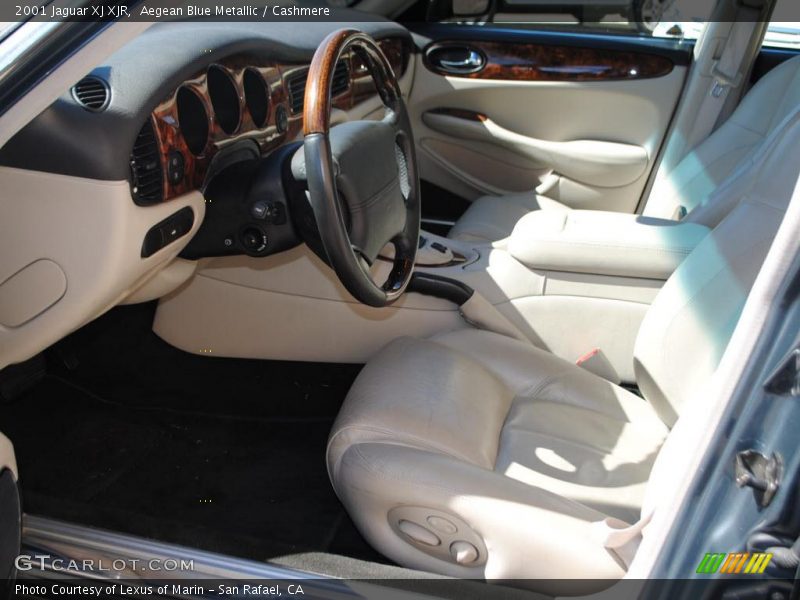 Aegean Blue Metallic / Cashmere 2001 Jaguar XJ XJR