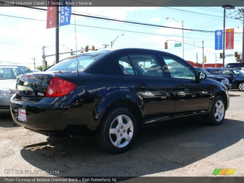 Black / Neutral 2008 Chevrolet Cobalt LT Sedan
