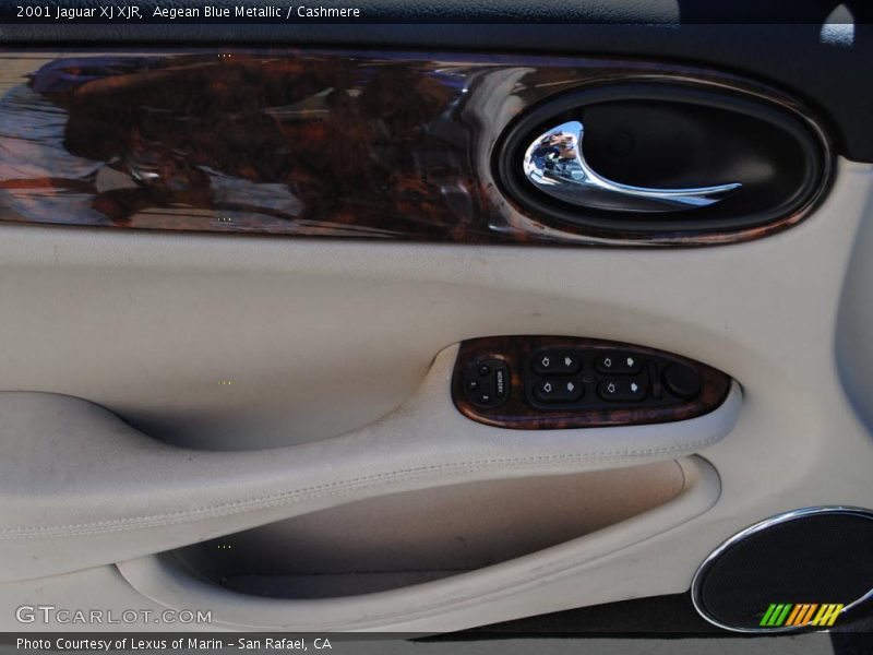 Aegean Blue Metallic / Cashmere 2001 Jaguar XJ XJR