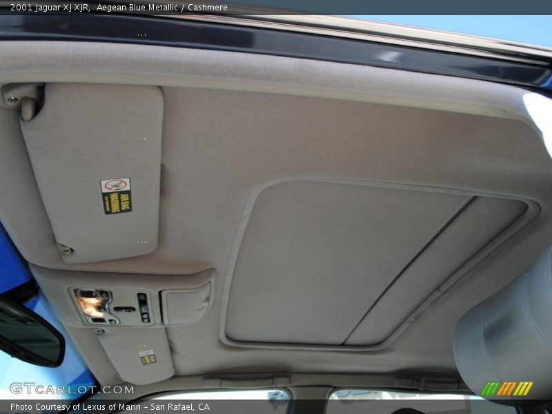 Aegean Blue Metallic / Cashmere 2001 Jaguar XJ XJR