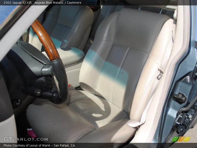 Aegean Blue Metallic / Cashmere 2001 Jaguar XJ XJR