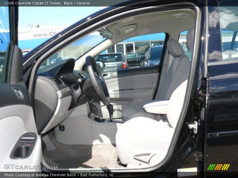 Black / Neutral 2008 Chevrolet Cobalt LT Sedan