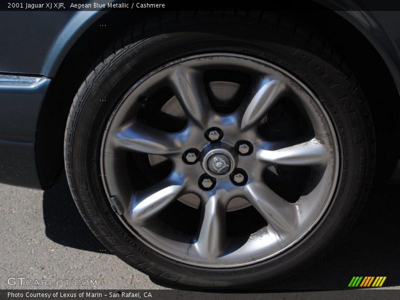 Aegean Blue Metallic / Cashmere 2001 Jaguar XJ XJR