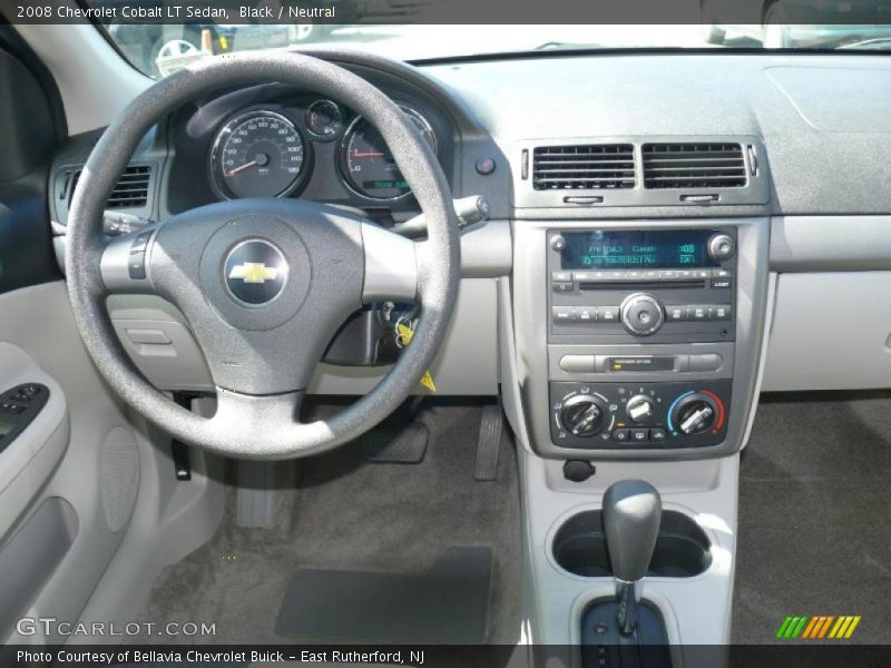 Black / Neutral 2008 Chevrolet Cobalt LT Sedan