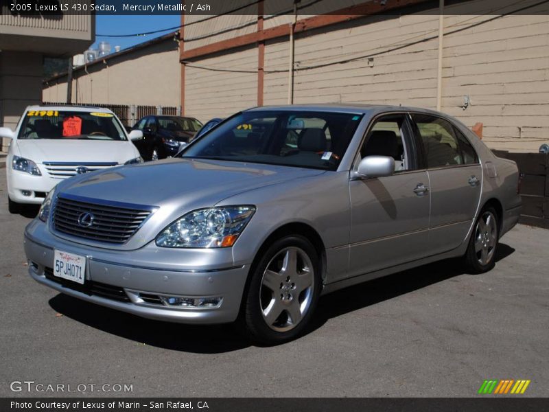 Mercury Metallic / Ash 2005 Lexus LS 430 Sedan