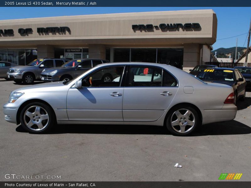 Mercury Metallic / Ash 2005 Lexus LS 430 Sedan