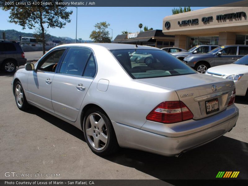 Mercury Metallic / Ash 2005 Lexus LS 430 Sedan