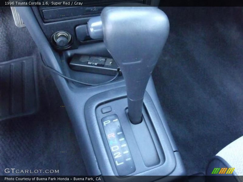 Super Red / Gray 1996 Toyota Corolla 1.6