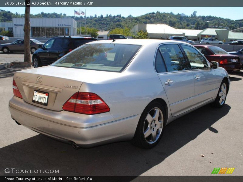 Mercury Metallic / Ash 2005 Lexus LS 430 Sedan