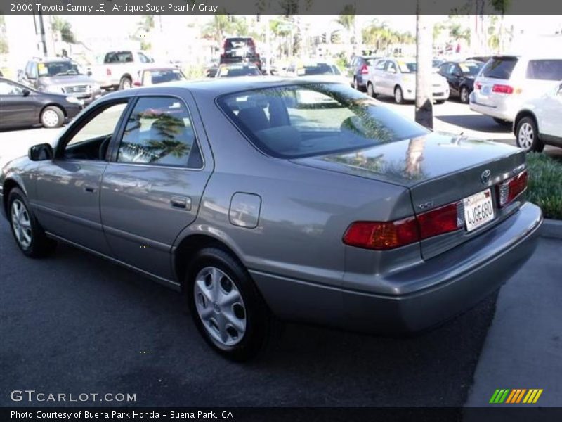 Antique Sage Pearl / Gray 2000 Toyota Camry LE