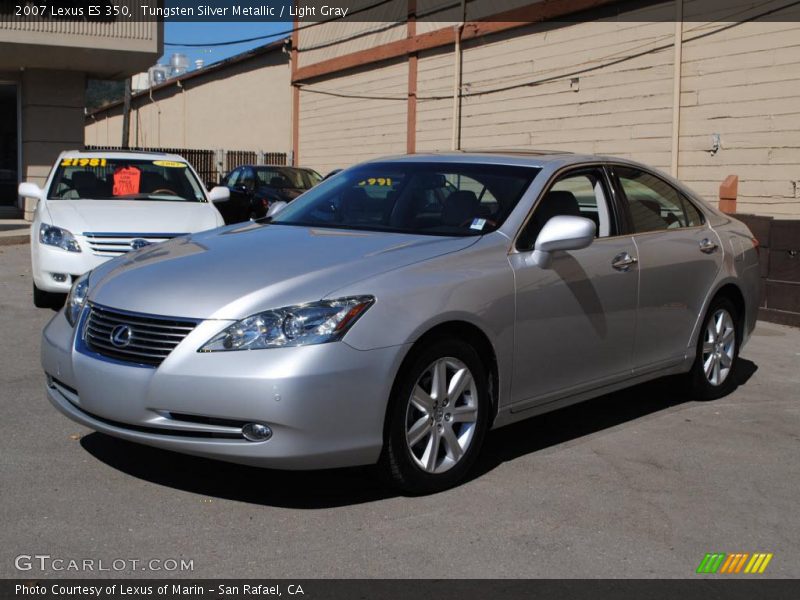Tungsten Silver Metallic / Light Gray 2007 Lexus ES 350