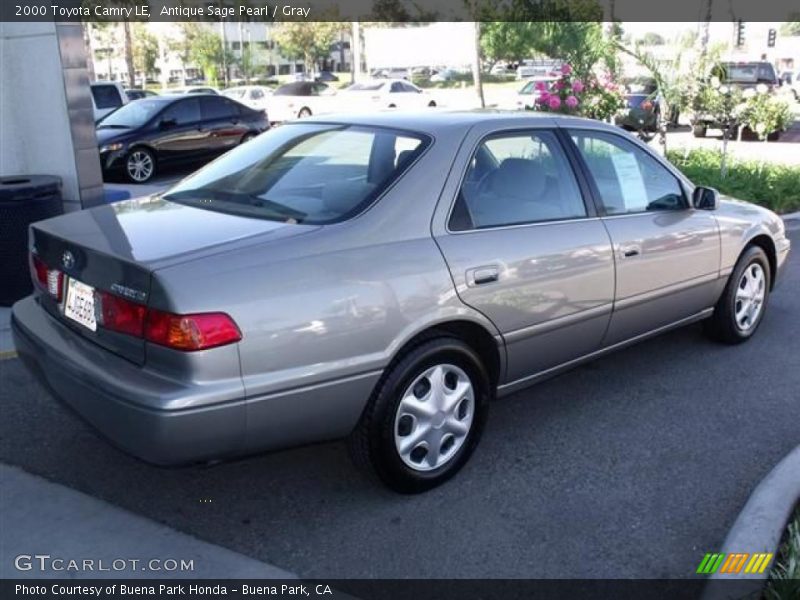Antique Sage Pearl / Gray 2000 Toyota Camry LE