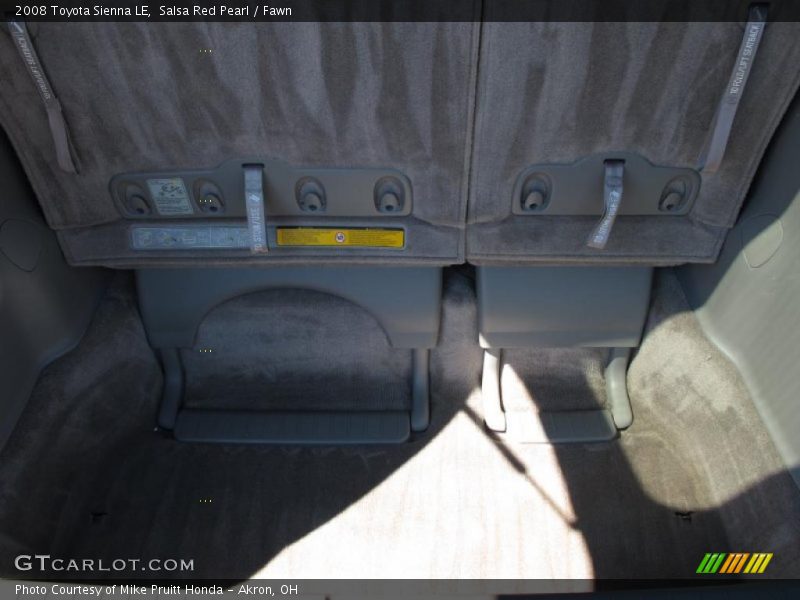 Salsa Red Pearl / Fawn 2008 Toyota Sienna LE
