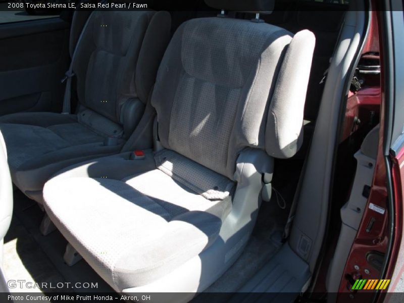 Salsa Red Pearl / Fawn 2008 Toyota Sienna LE