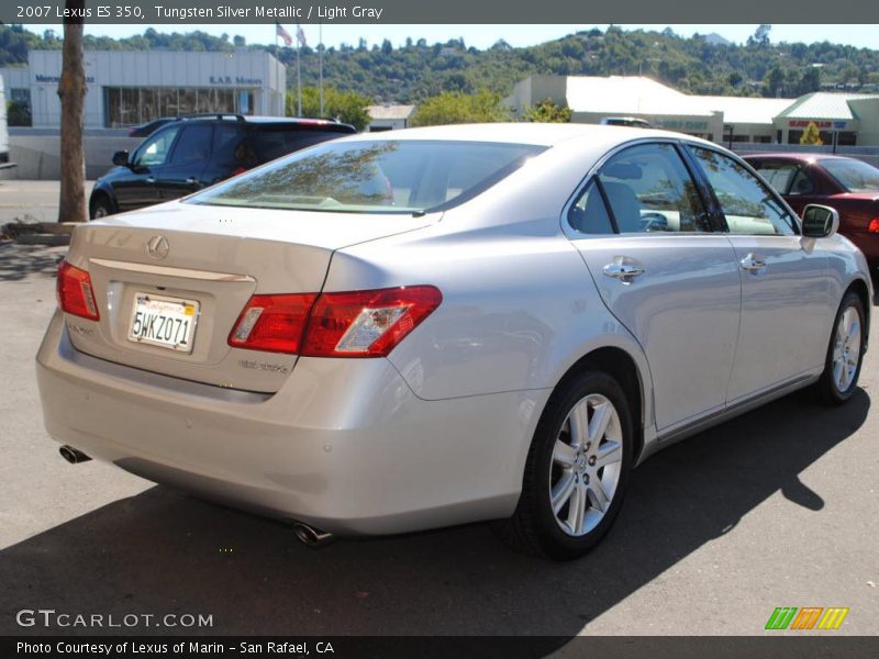 Tungsten Silver Metallic / Light Gray 2007 Lexus ES 350