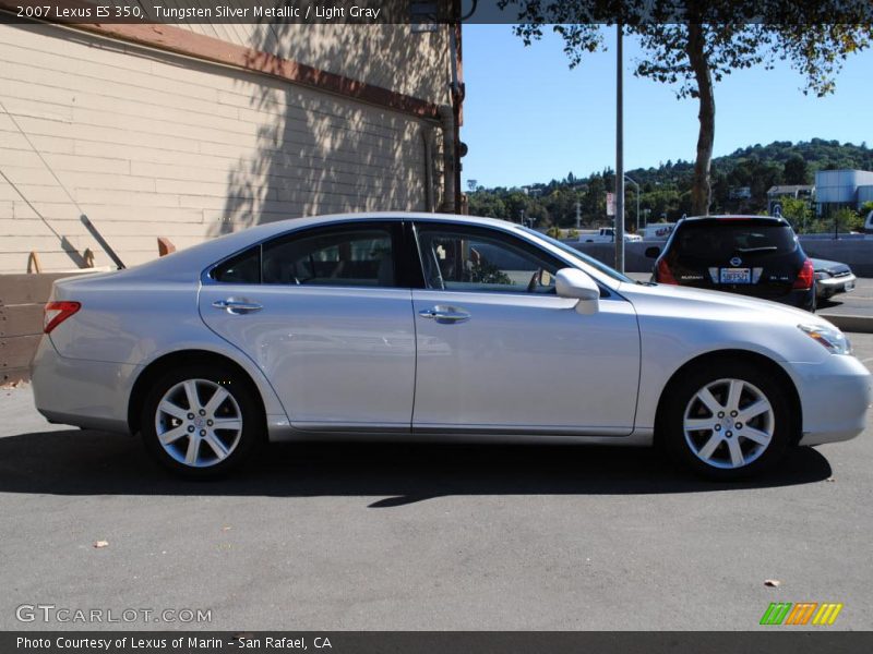 Tungsten Silver Metallic / Light Gray 2007 Lexus ES 350