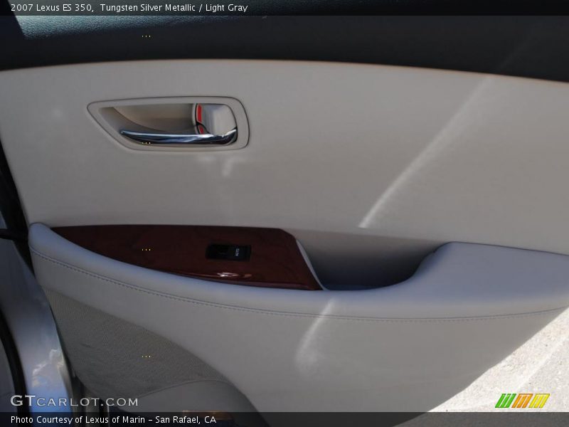 Tungsten Silver Metallic / Light Gray 2007 Lexus ES 350