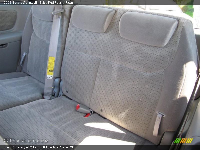 Salsa Red Pearl / Fawn 2008 Toyota Sienna LE