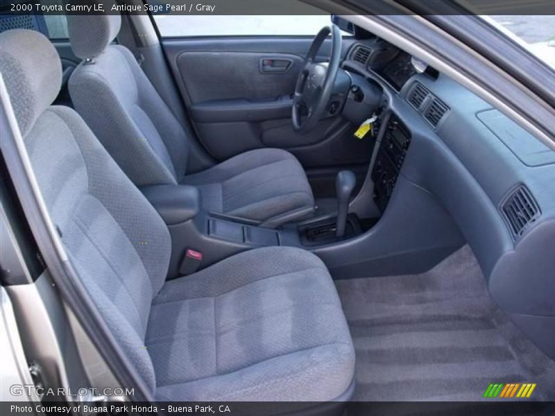 Antique Sage Pearl / Gray 2000 Toyota Camry LE