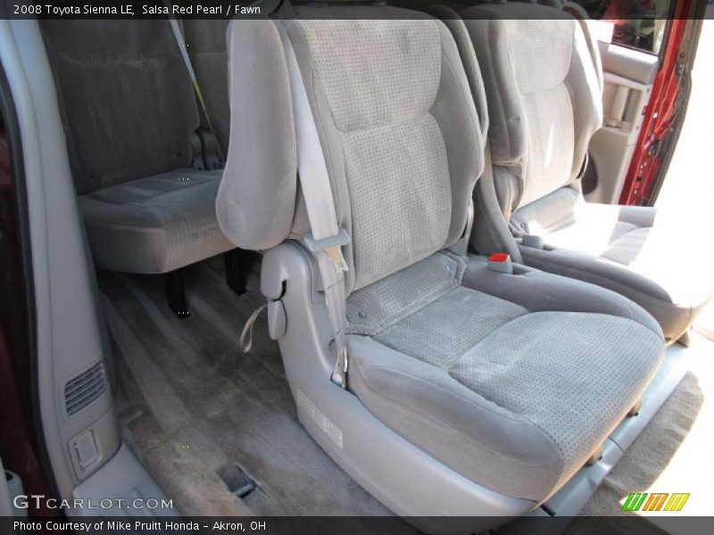 Salsa Red Pearl / Fawn 2008 Toyota Sienna LE