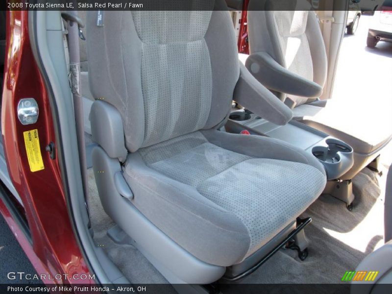 Salsa Red Pearl / Fawn 2008 Toyota Sienna LE