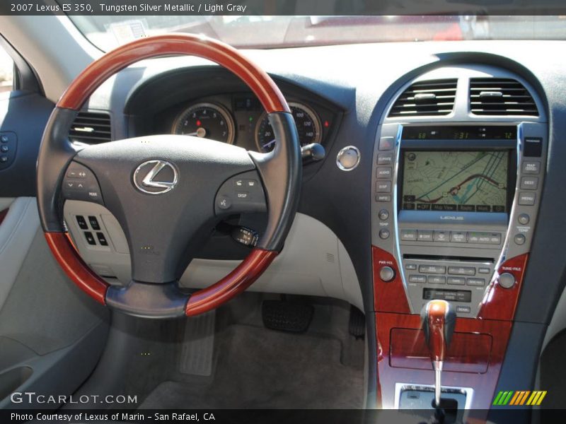 Tungsten Silver Metallic / Light Gray 2007 Lexus ES 350