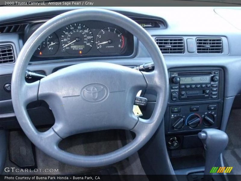 Antique Sage Pearl / Gray 2000 Toyota Camry LE