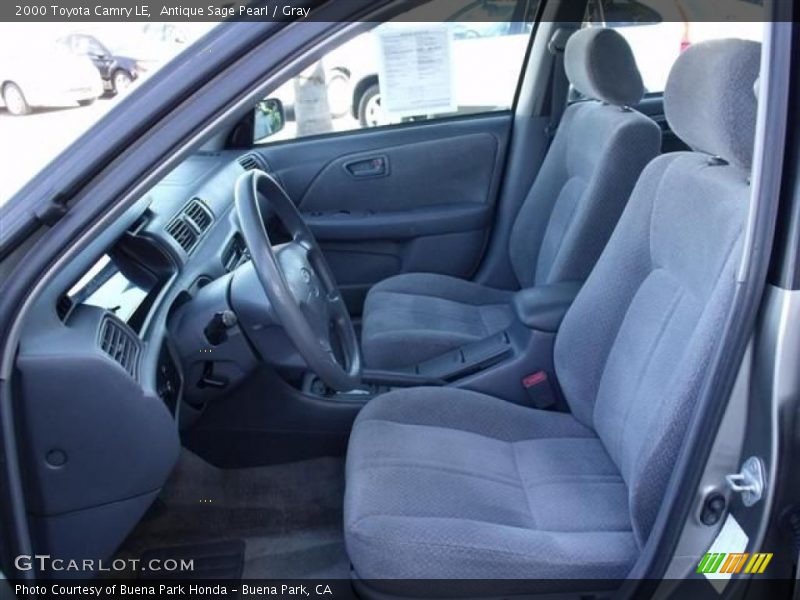 Antique Sage Pearl / Gray 2000 Toyota Camry LE