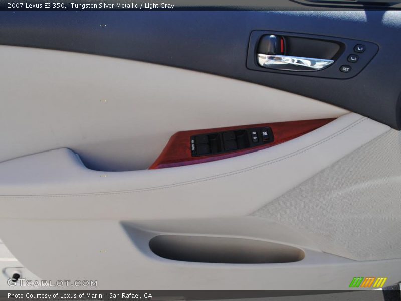 Tungsten Silver Metallic / Light Gray 2007 Lexus ES 350