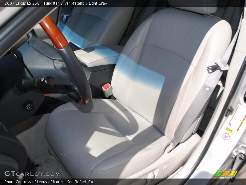 Tungsten Silver Metallic / Light Gray 2007 Lexus ES 350