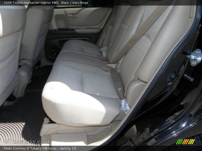Black / Ivory Beige 2006 Toyota Highlander Hybrid 4WD