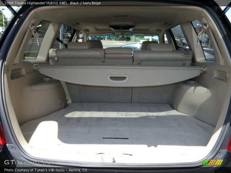 Black / Ivory Beige 2006 Toyota Highlander Hybrid 4WD