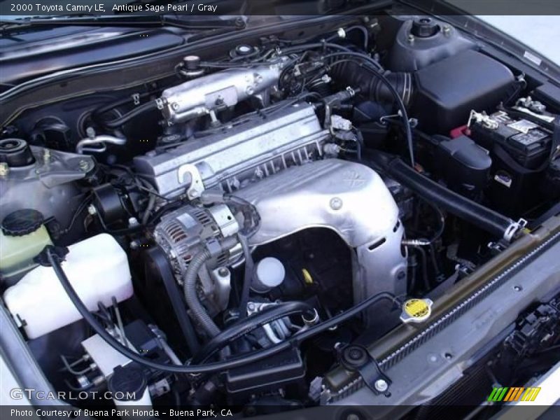 Antique Sage Pearl / Gray 2000 Toyota Camry LE