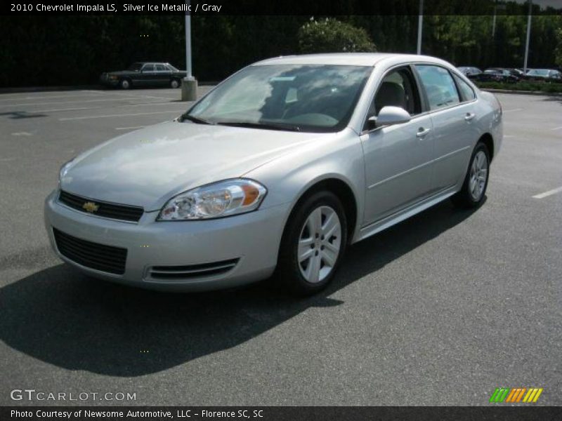 Silver Ice Metallic / Gray 2010 Chevrolet Impala LS