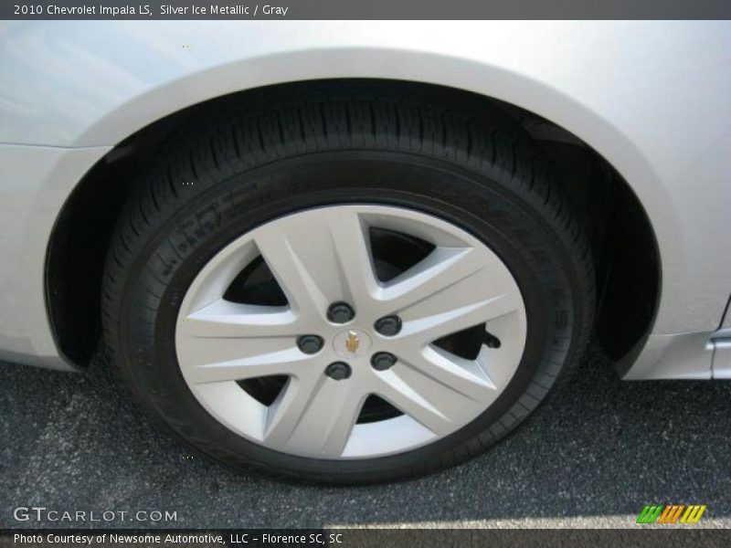 Silver Ice Metallic / Gray 2010 Chevrolet Impala LS